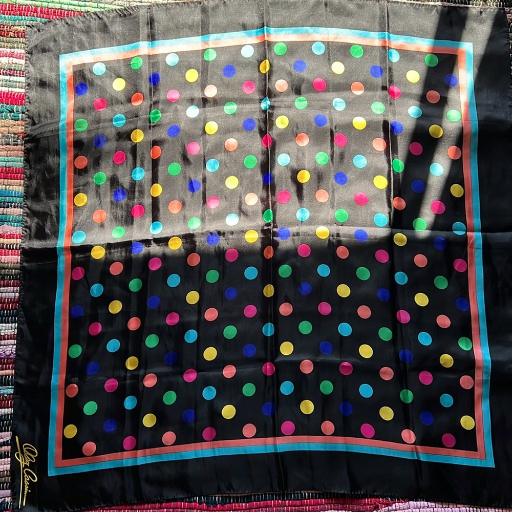 Vintage Oleg Cassini scarf